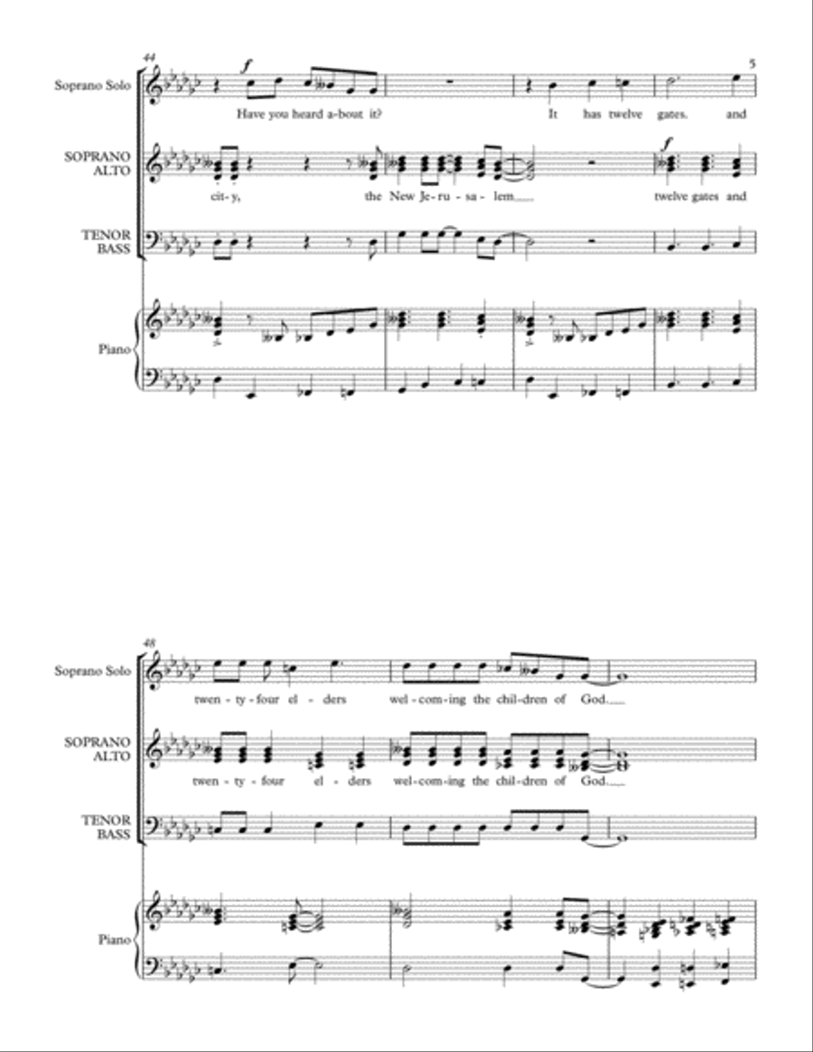 12 Gates to the City Small Ensemble scores gallery preview page 6