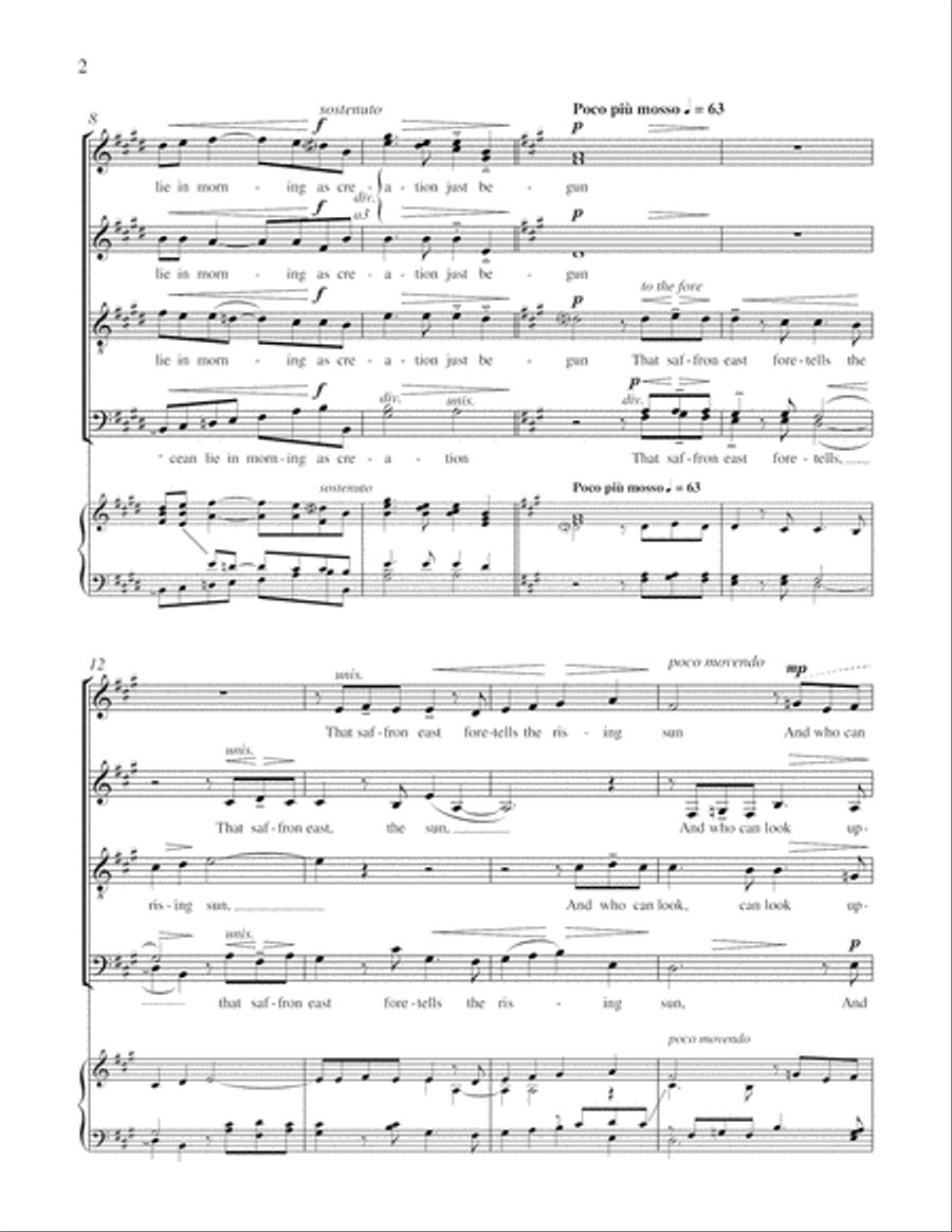 With a Glorious Eye Divisi scores gallery preview page 7