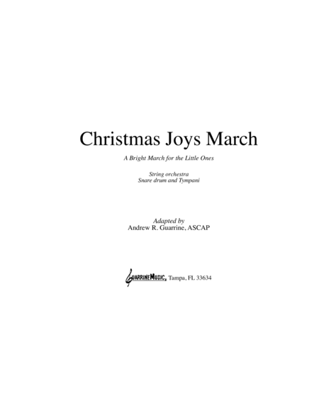 Christmas Joys March image number null