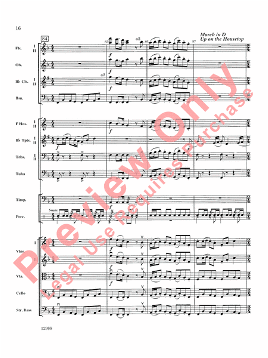 A Bach Christmas A Bach Christmas Full Orchestra scores gallery preview page 17