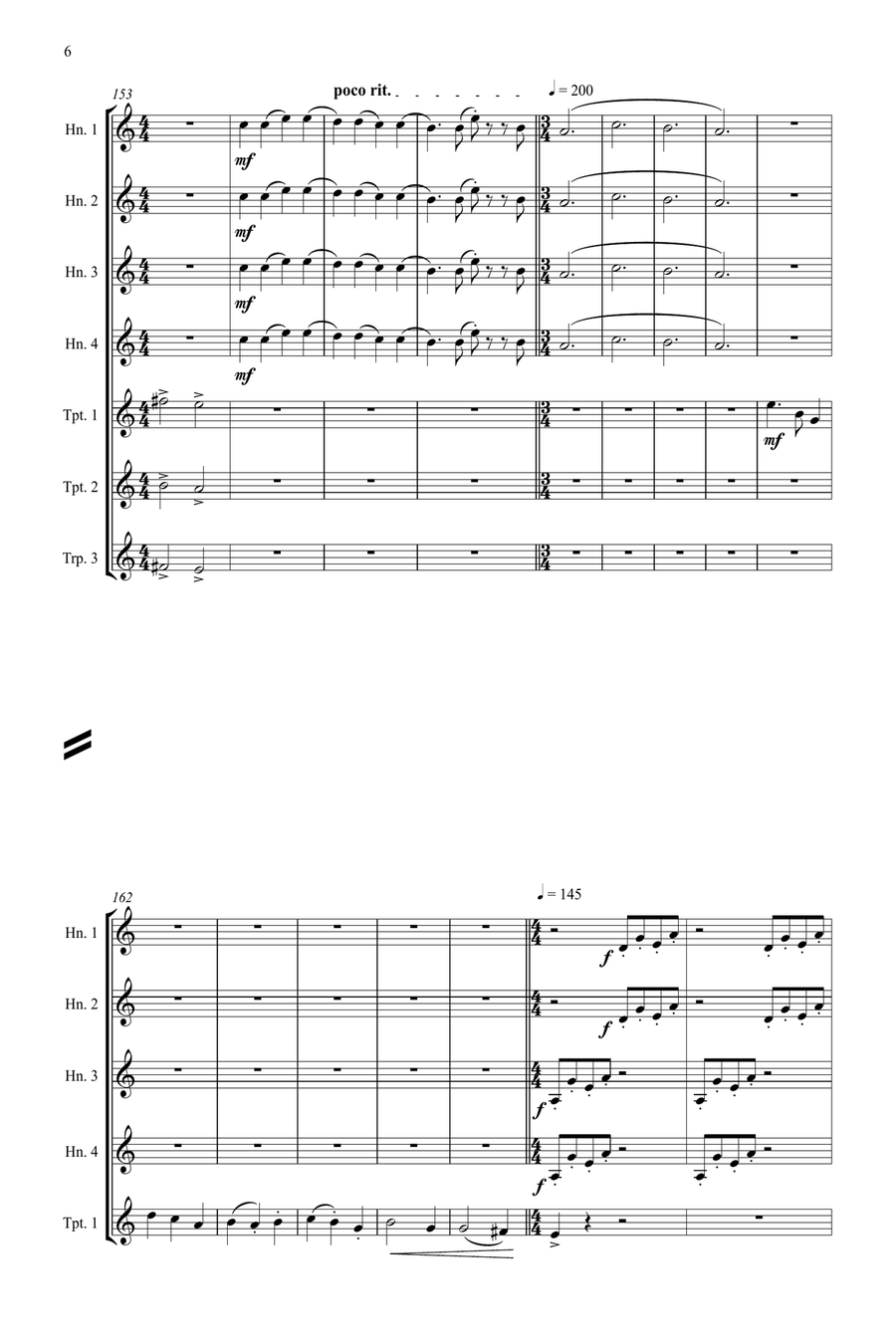 The Bells Of Notre Dame The Bells Of Notre Dame Brass Ensemble scores gallery preview page 6