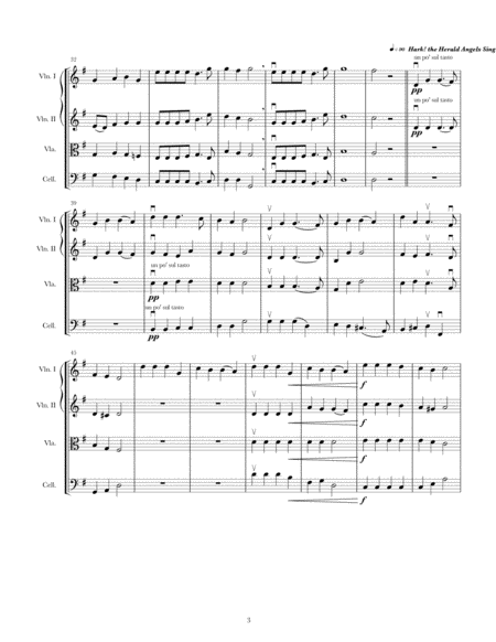 Christmas Medley (string quartet) image number null