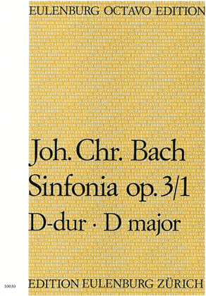 Book cover for Sinfonia Op. 3/1