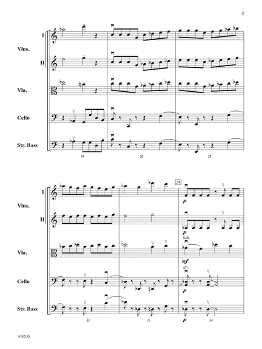 Miraj: Score String Orchestra scores gallery preview page 5