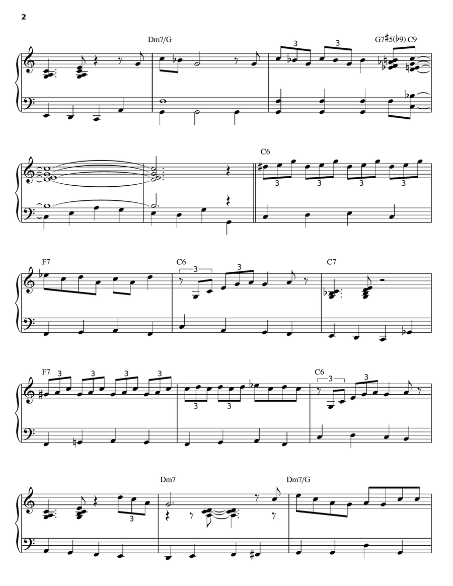 Things Ain't What They Used To Be Piano Solo scores gallery preview page 2