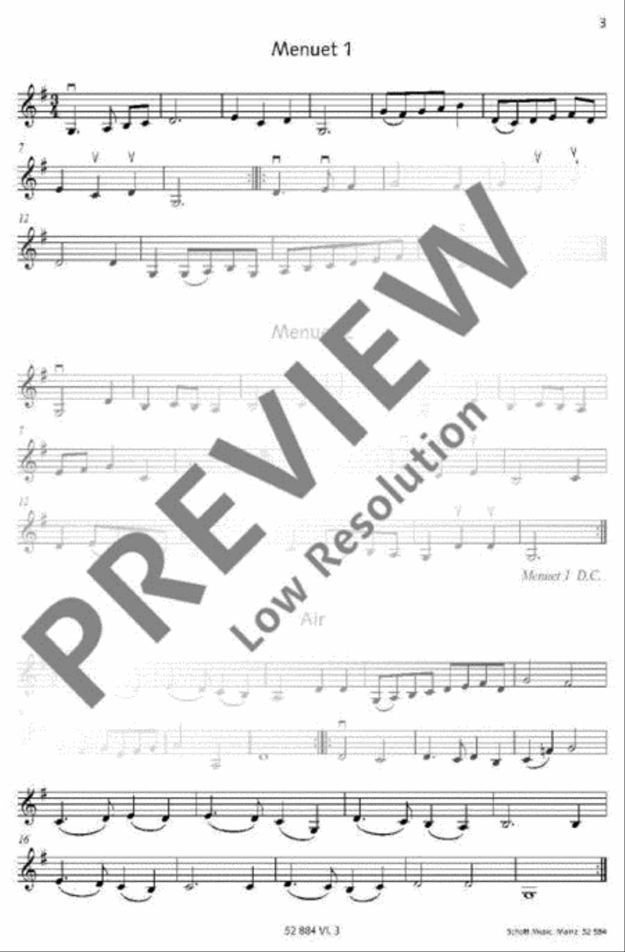 Suite G major Cello scores gallery preview page 17
