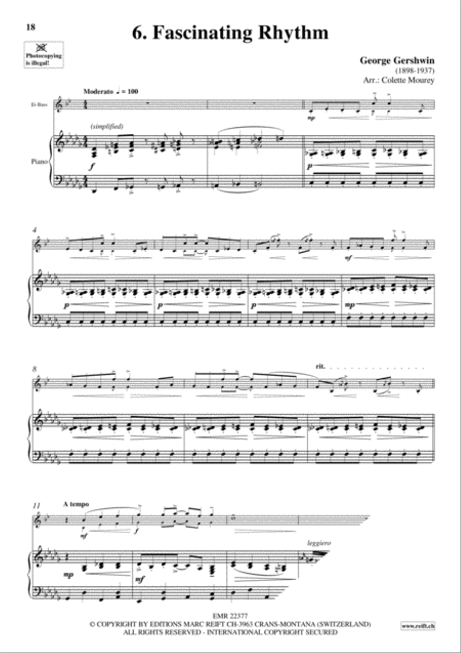Gershwin 20 Greatest Hits Voice Solo scores gallery preview page 8