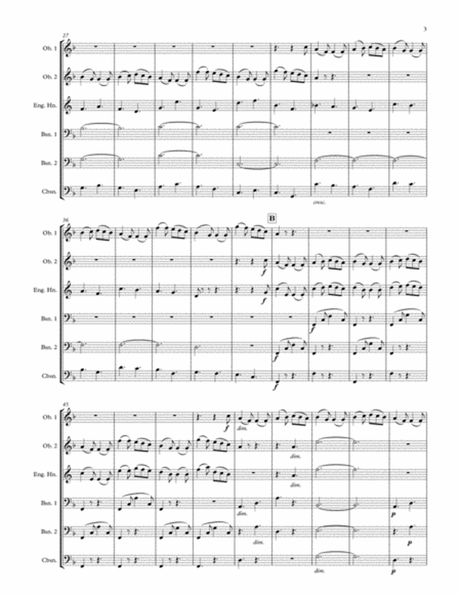 Fantasia on the "Dargason" from Second Suite in F (for Double Reed Choir) image number null