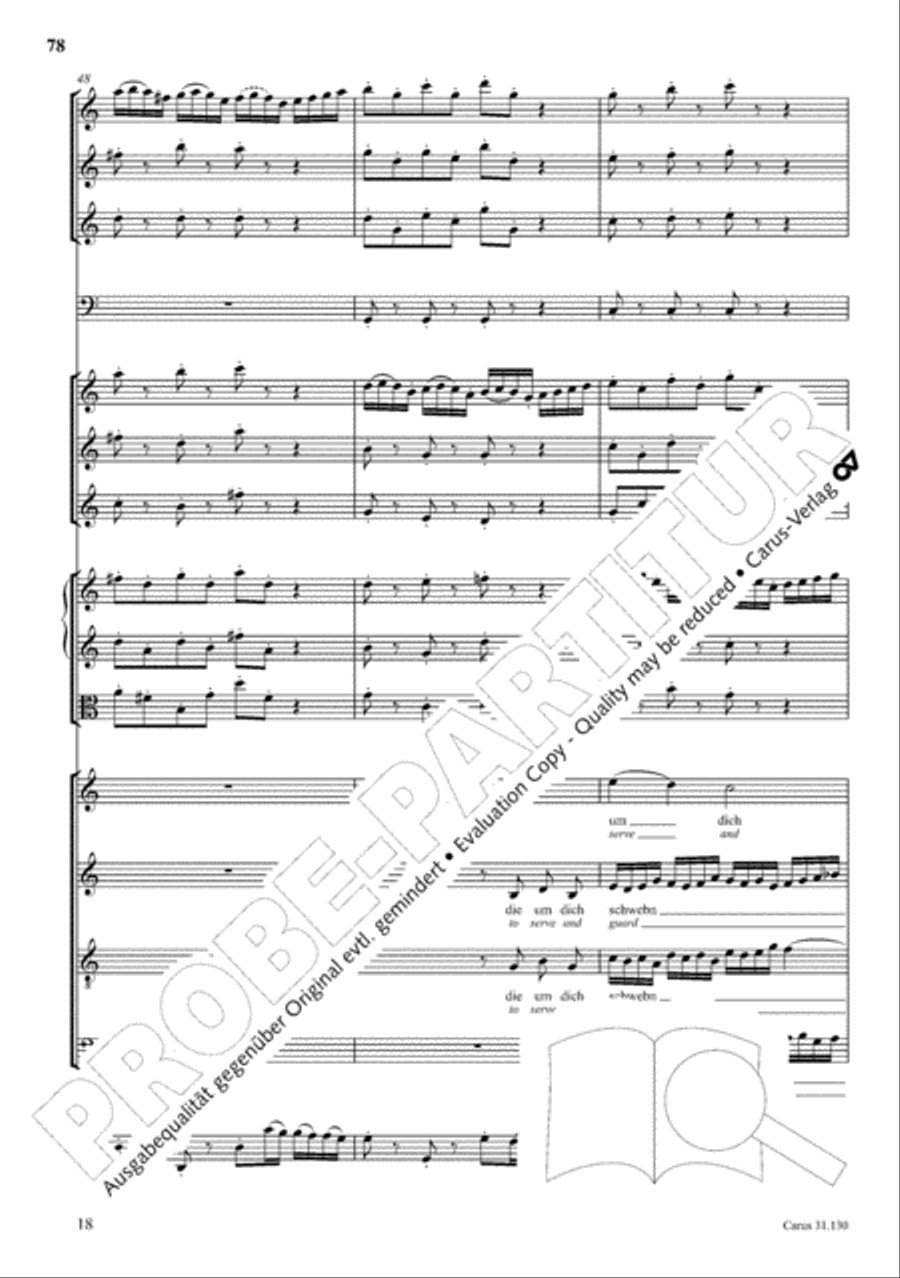 The Complete Sacred Vocal Works (Das geistliche Vokalwerk) Voice scores gallery preview page 79