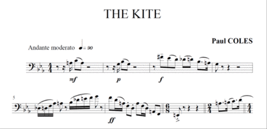 MUE 132 The Kite MUE 132 The Kite Woodwind Duet scores gallery preview page 3