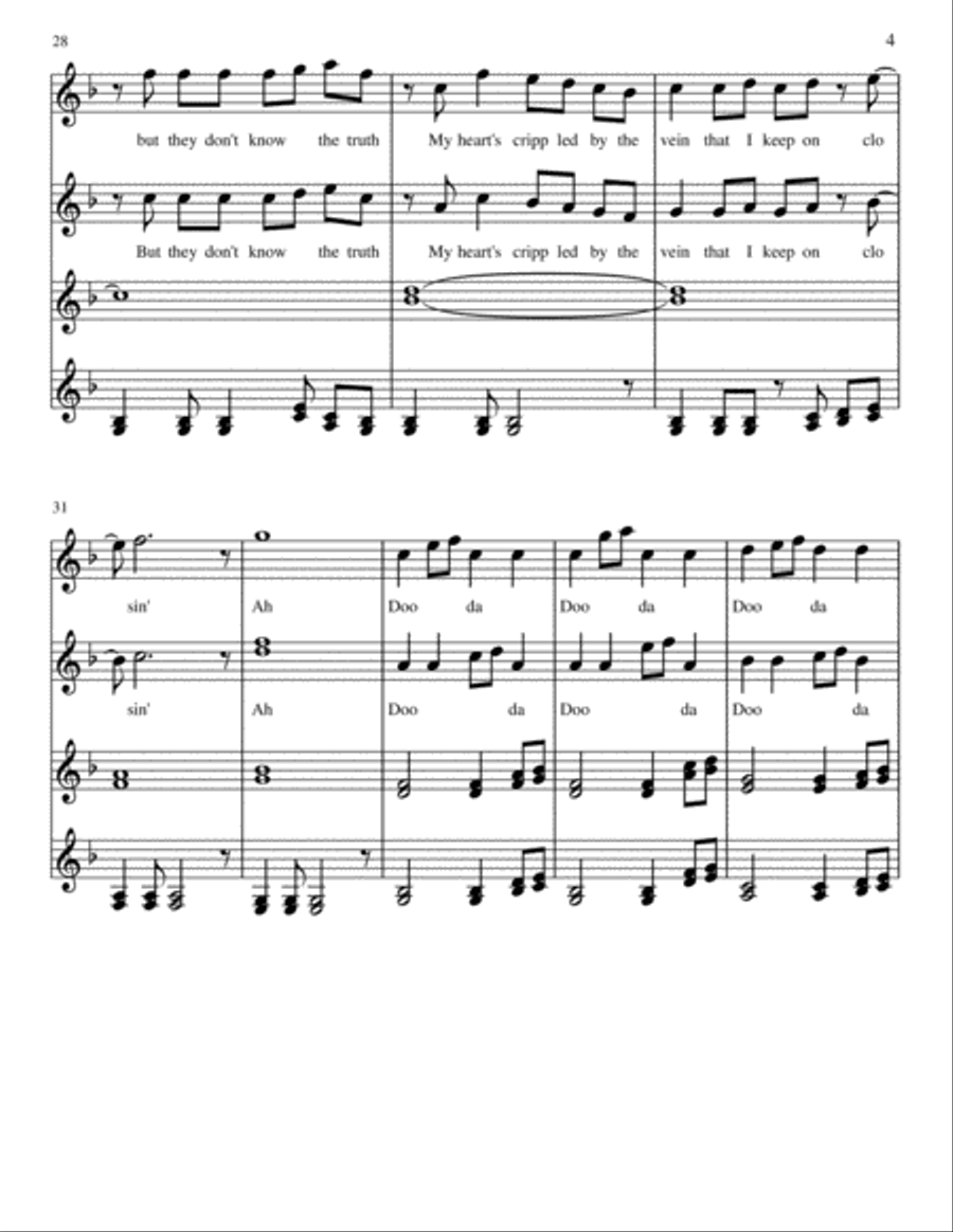 Bleeding Love Bleeding Love SA scores gallery preview page 4