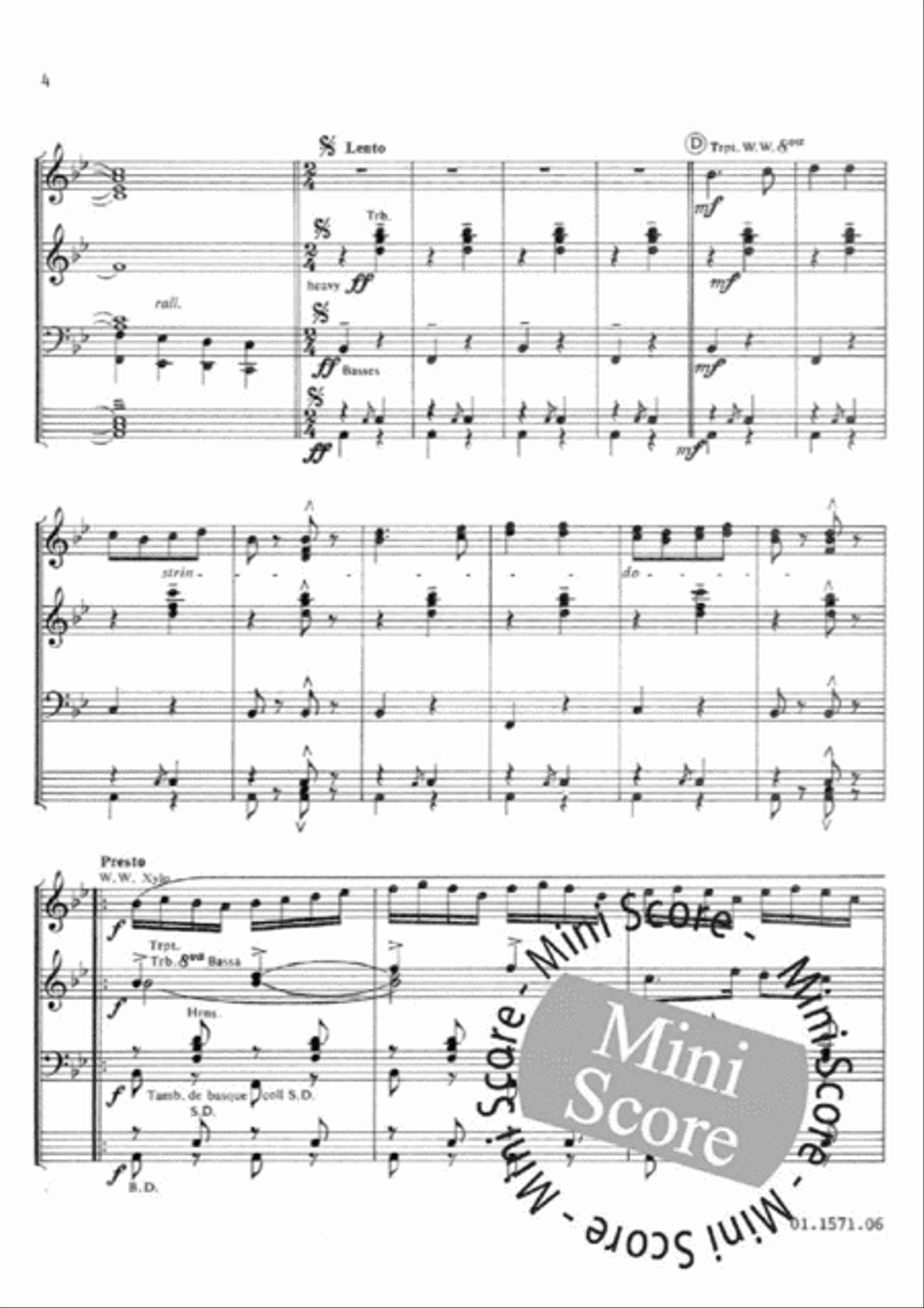 A Tribute to the Liberators Concert Band scores gallery preview page 7