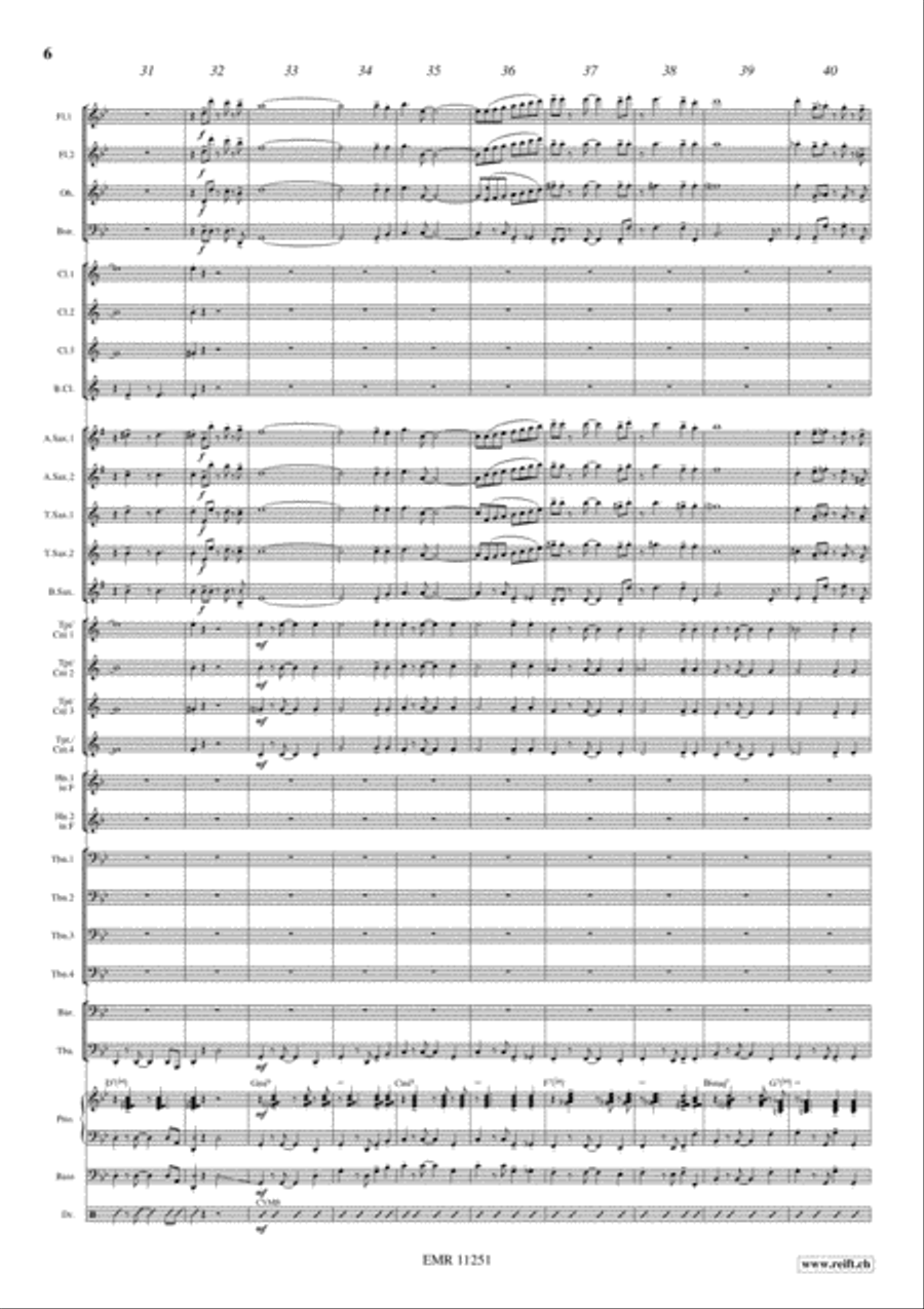 Zodiac Concert Band scores gallery preview page 7