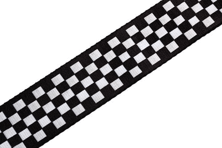 Polyester Guitar Strap – Checkerboard