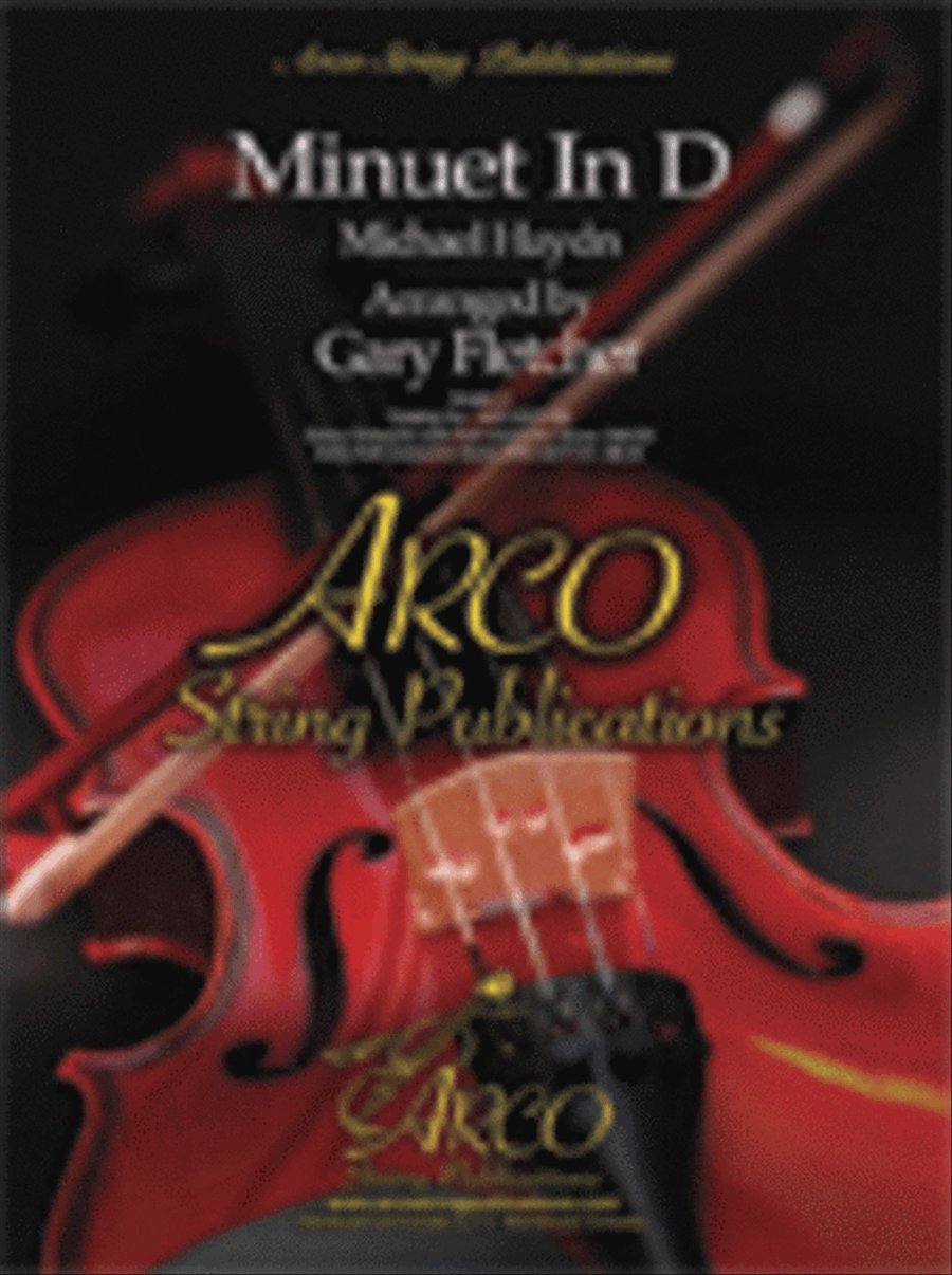 Minuet in D Minuet in D String Orchestra scores gallery preview page 1