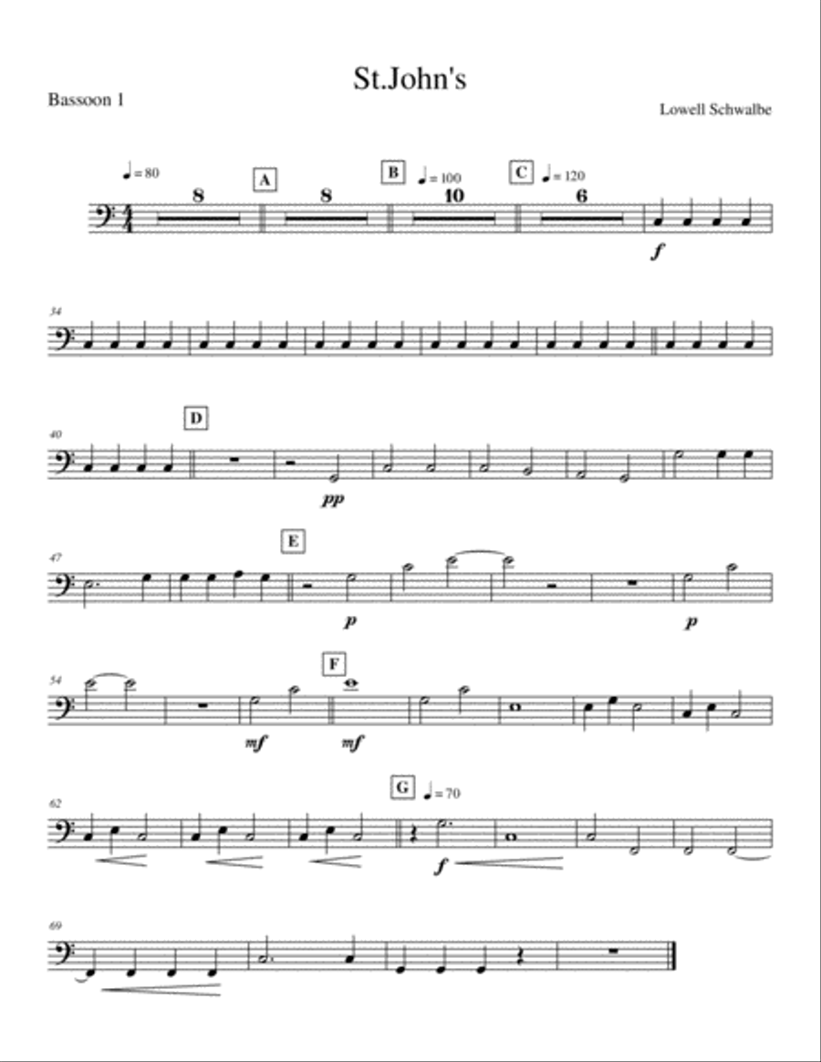 St. John's St. John's Full Orchestra scores gallery preview page 4