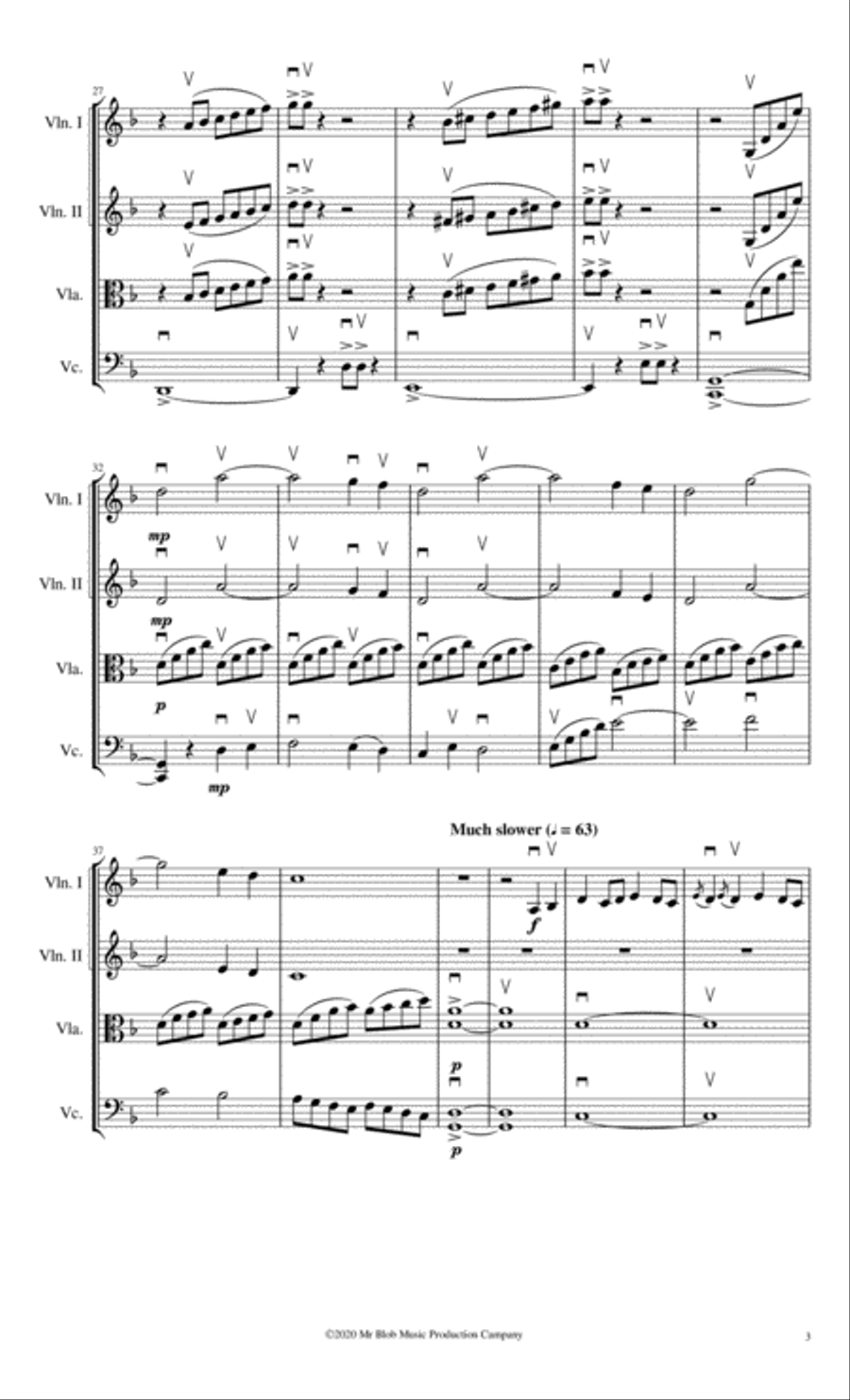 Energric String Orchestra scores gallery preview page 3