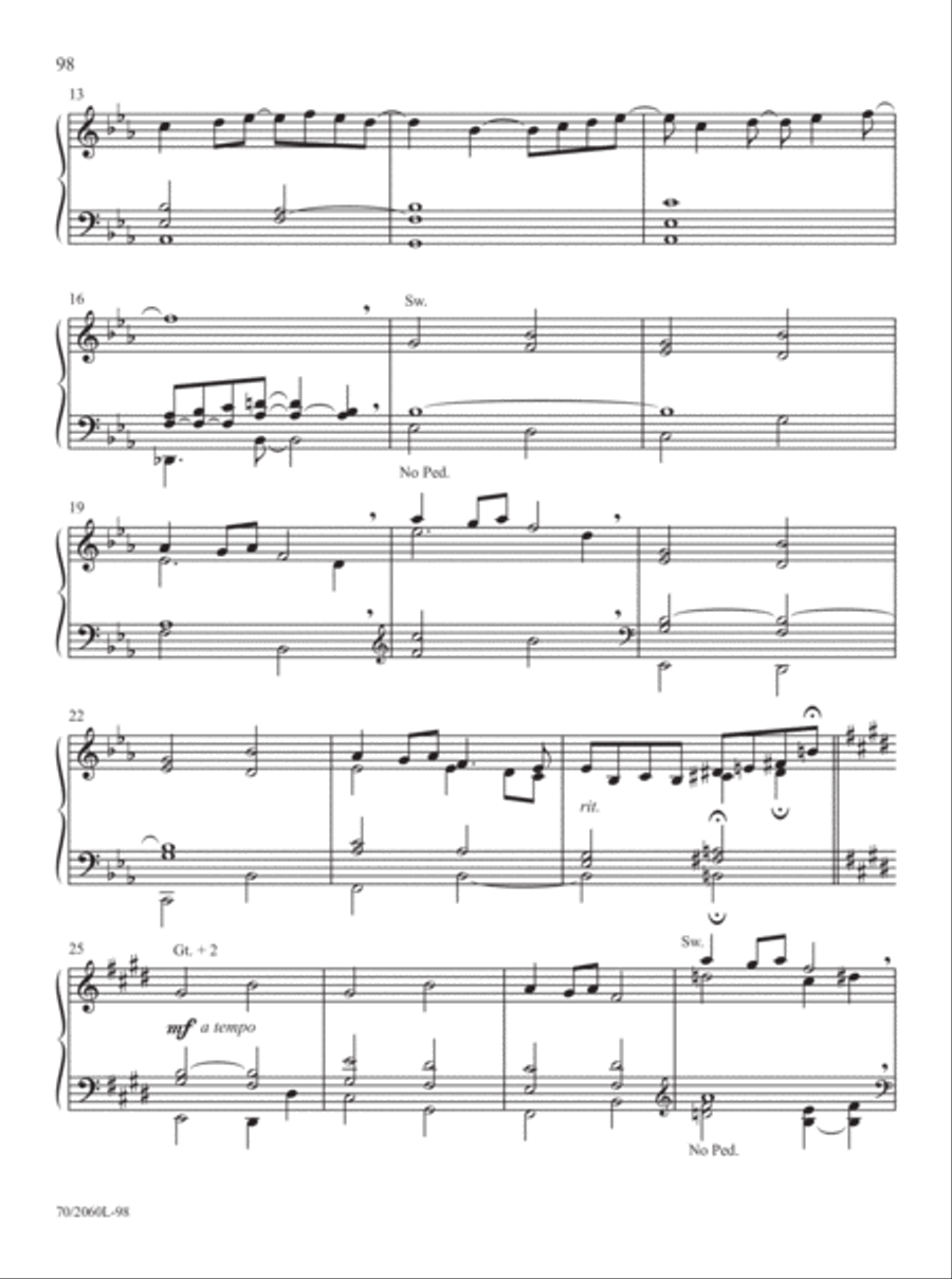 Easy Organ Library, Vol. 62 Organ Solo scores gallery preview page 58