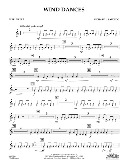 Wind Dances - Bb Trumpet 2