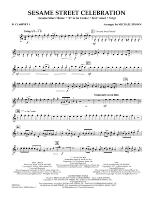 Sesame Street Celebration - Bb Clarinet 1