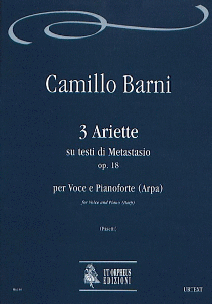 3 Ariette on texts by Metastasio Op. 18