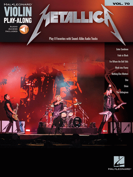 Metallica (Violin Play-Along Volume 70)