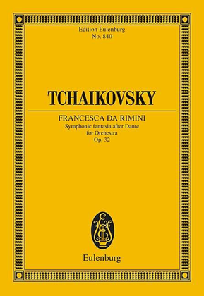 Book cover for Francesca da Rimini, Op. 32, CW 43