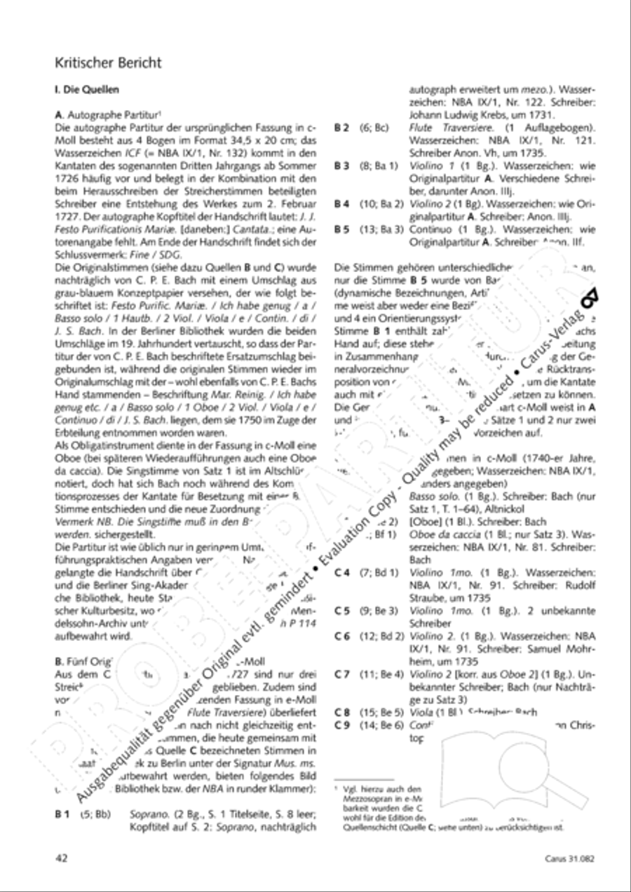 I have enough (Ich habe genung) Mezzo-Soprano Voice scores gallery preview page 43