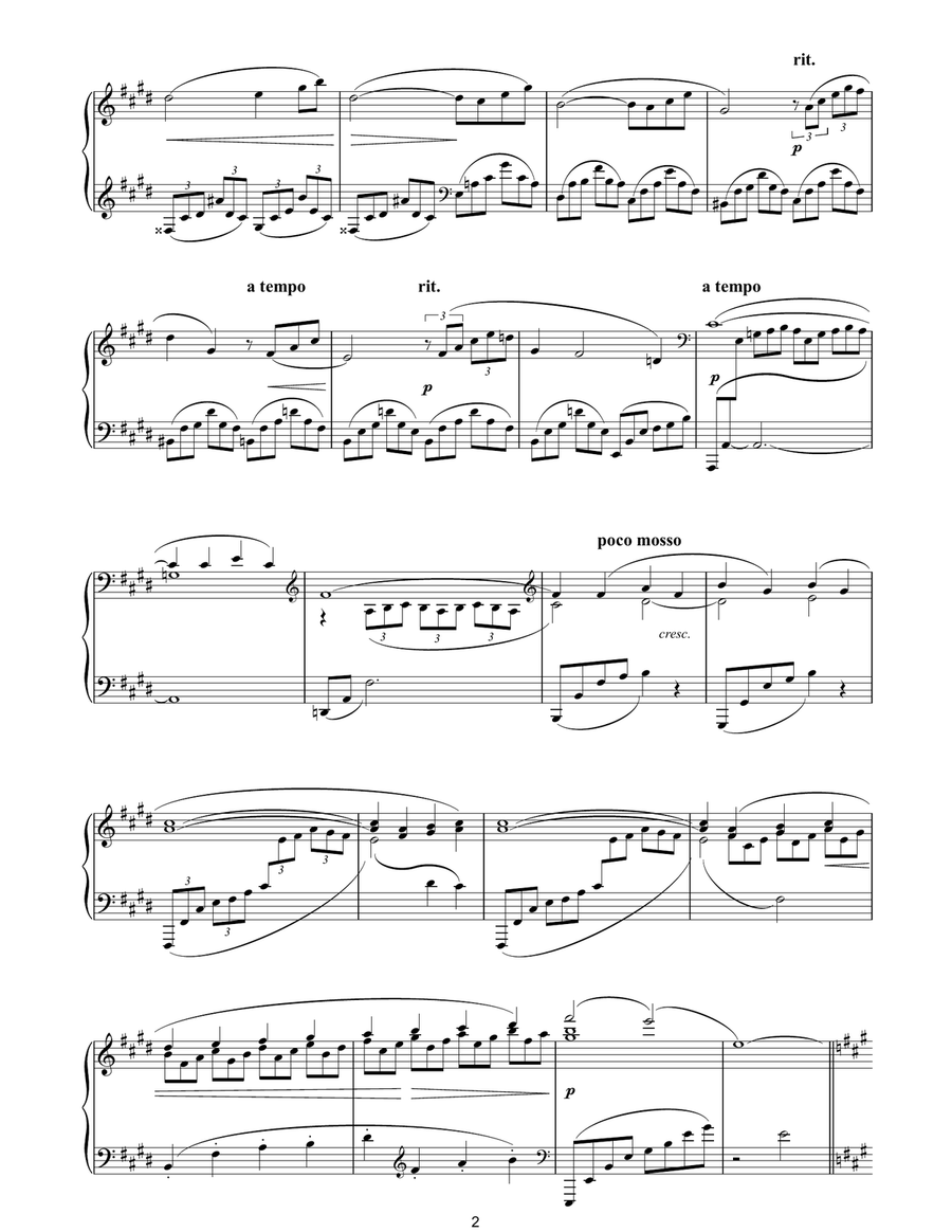 Arabesque Piano Solo scores gallery preview page 2