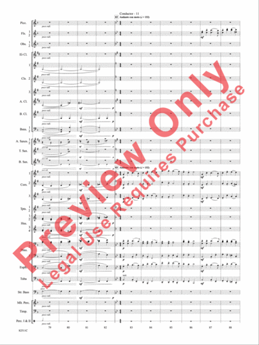 A Christmas Festival Concert Band scores gallery preview page 14