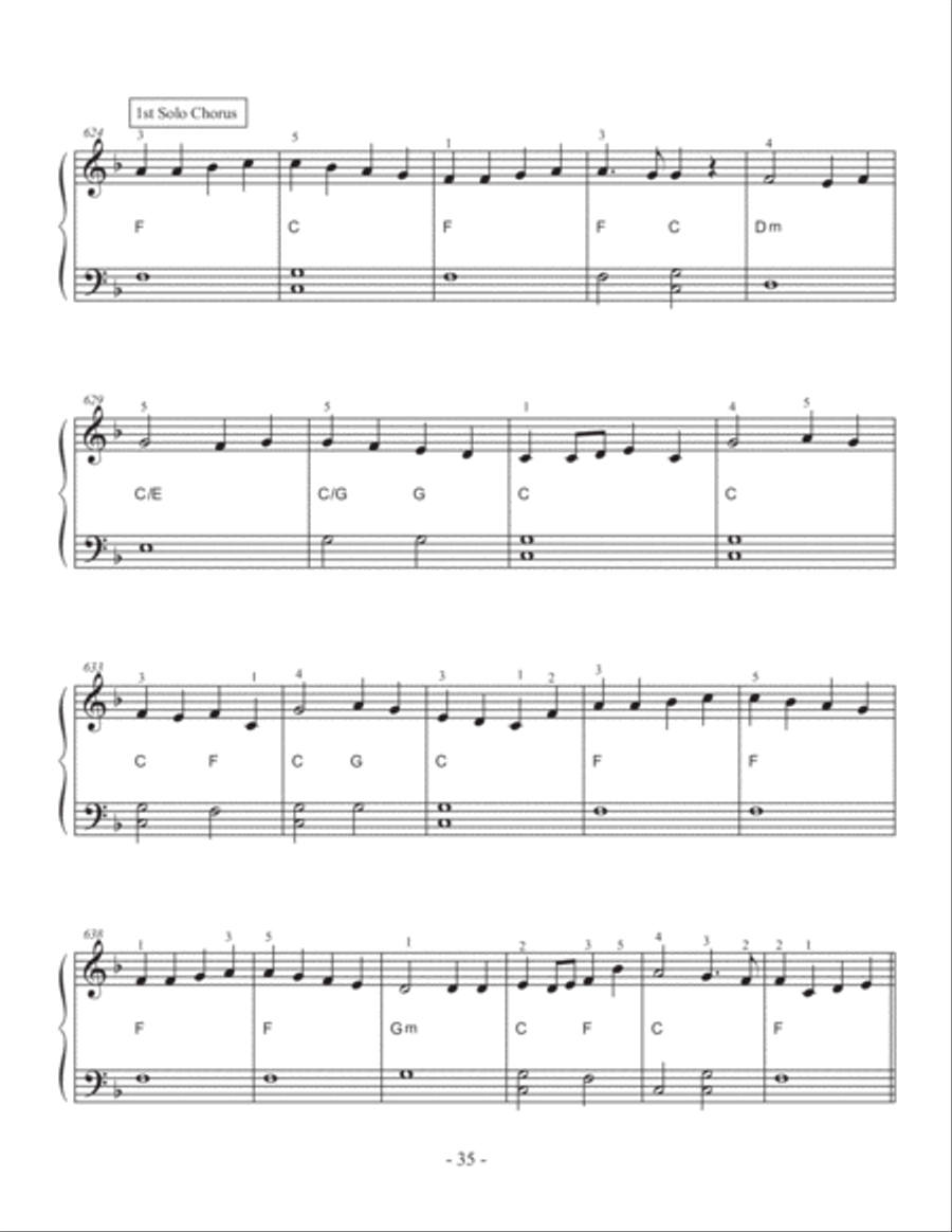 O Come, All Ye Faithful, very easy piano Easy Piano scores gallery preview page 2