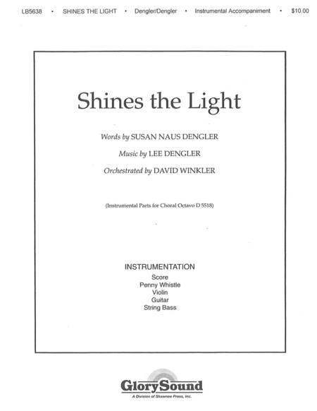 Shines the Light Flute/Violin/Guitar/Bass