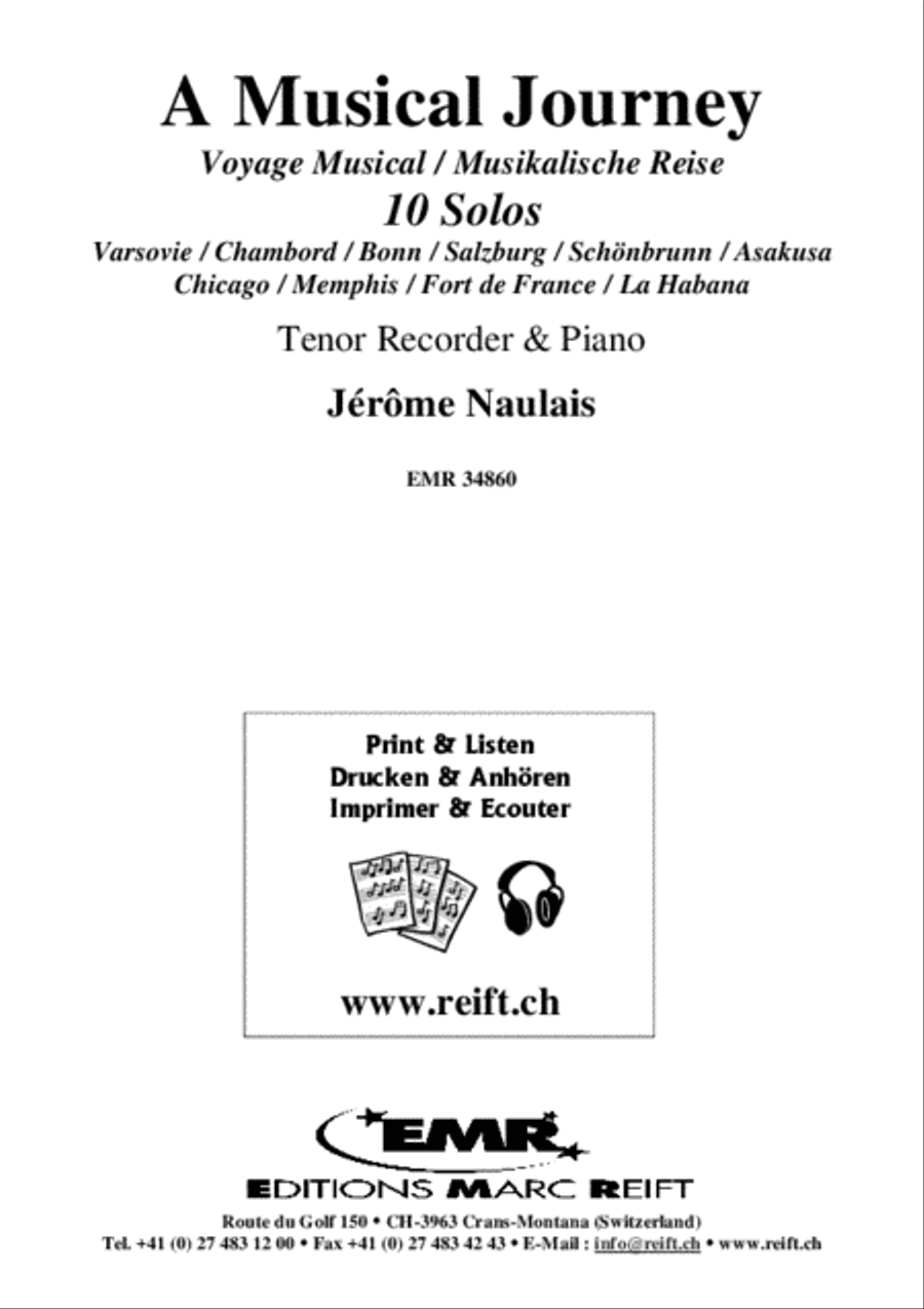 A Musical Journey Tenor Recorder scores gallery preview page 2