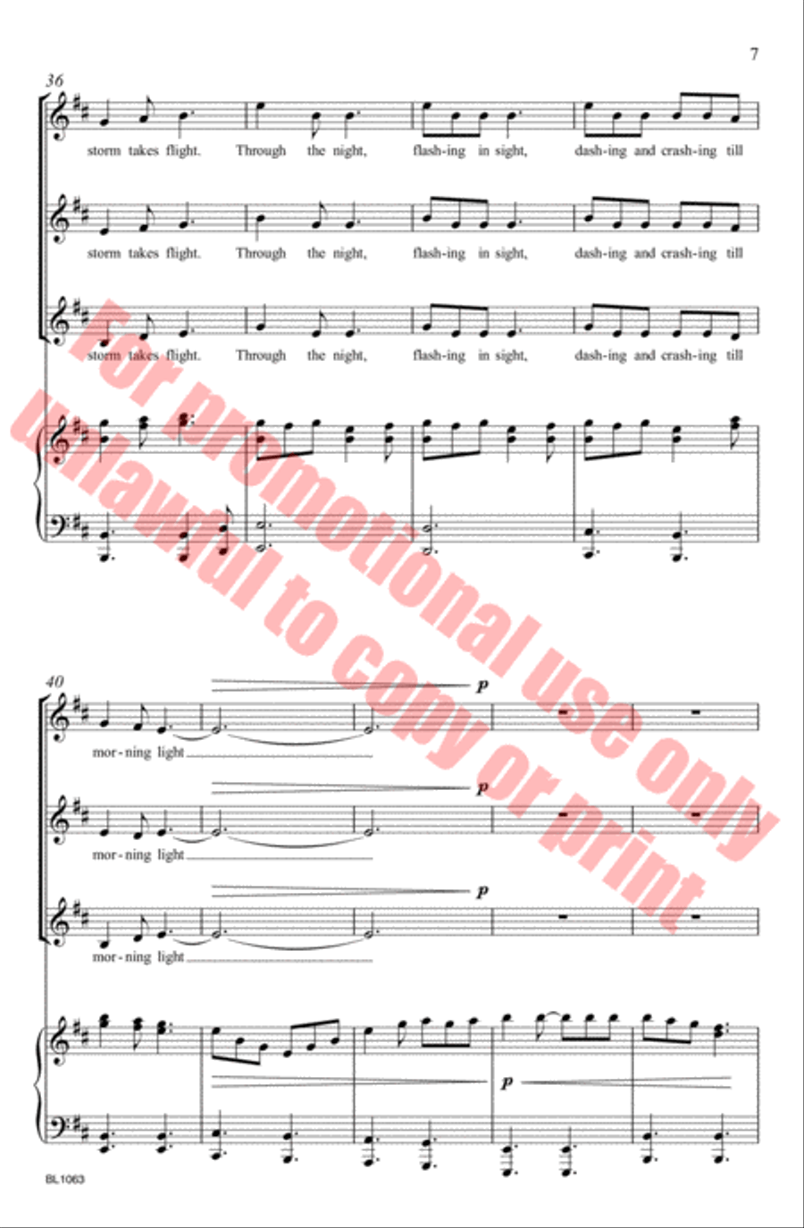 Storm Choir scores gallery preview page 8