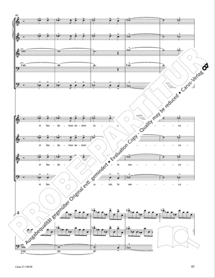 Te Deum TB scores gallery preview page 50