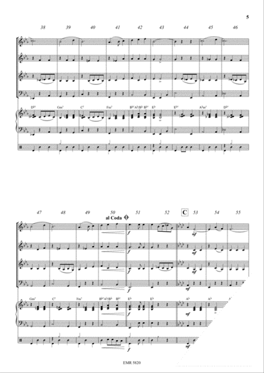 Waltz For Daisy Concert Band scores gallery preview page 5