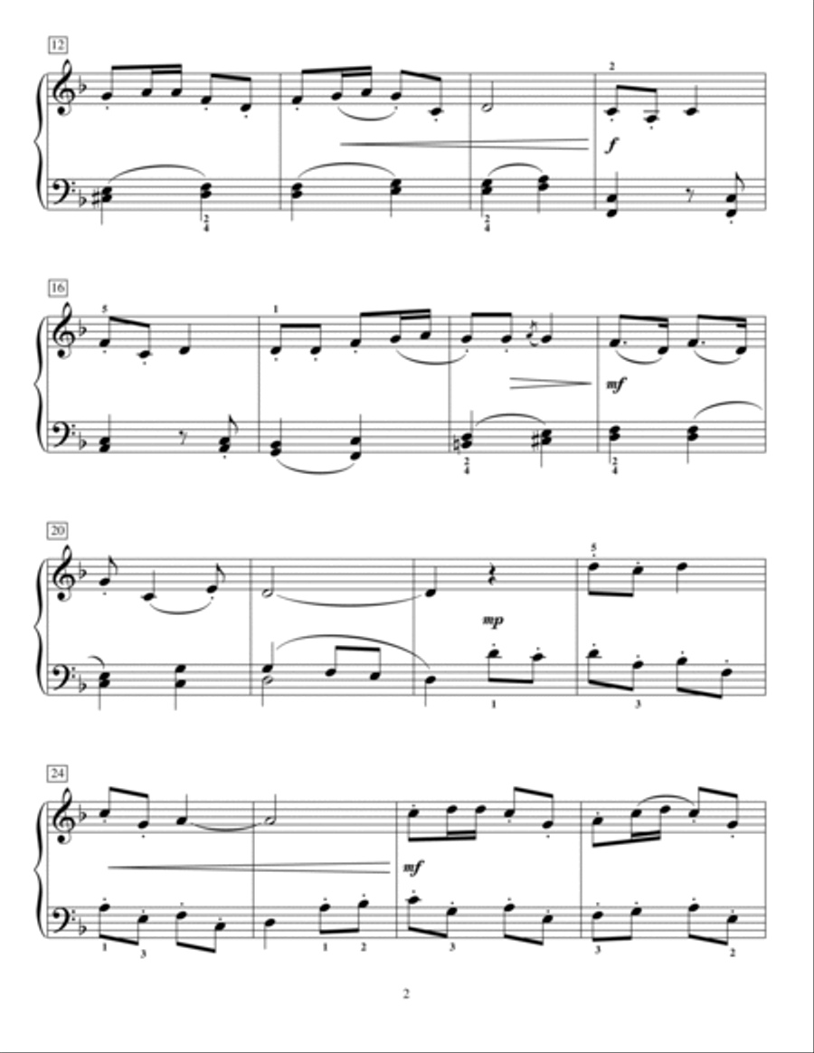 Darkening Sky (arr. Joseph Johnson) Piano Method scores gallery preview page 2