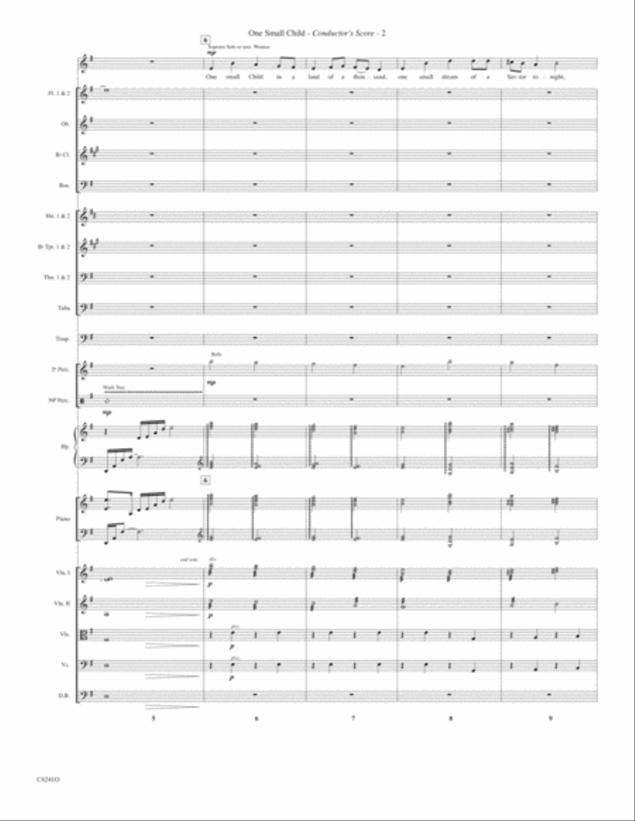 One Small Child Choir scores gallery preview page 3