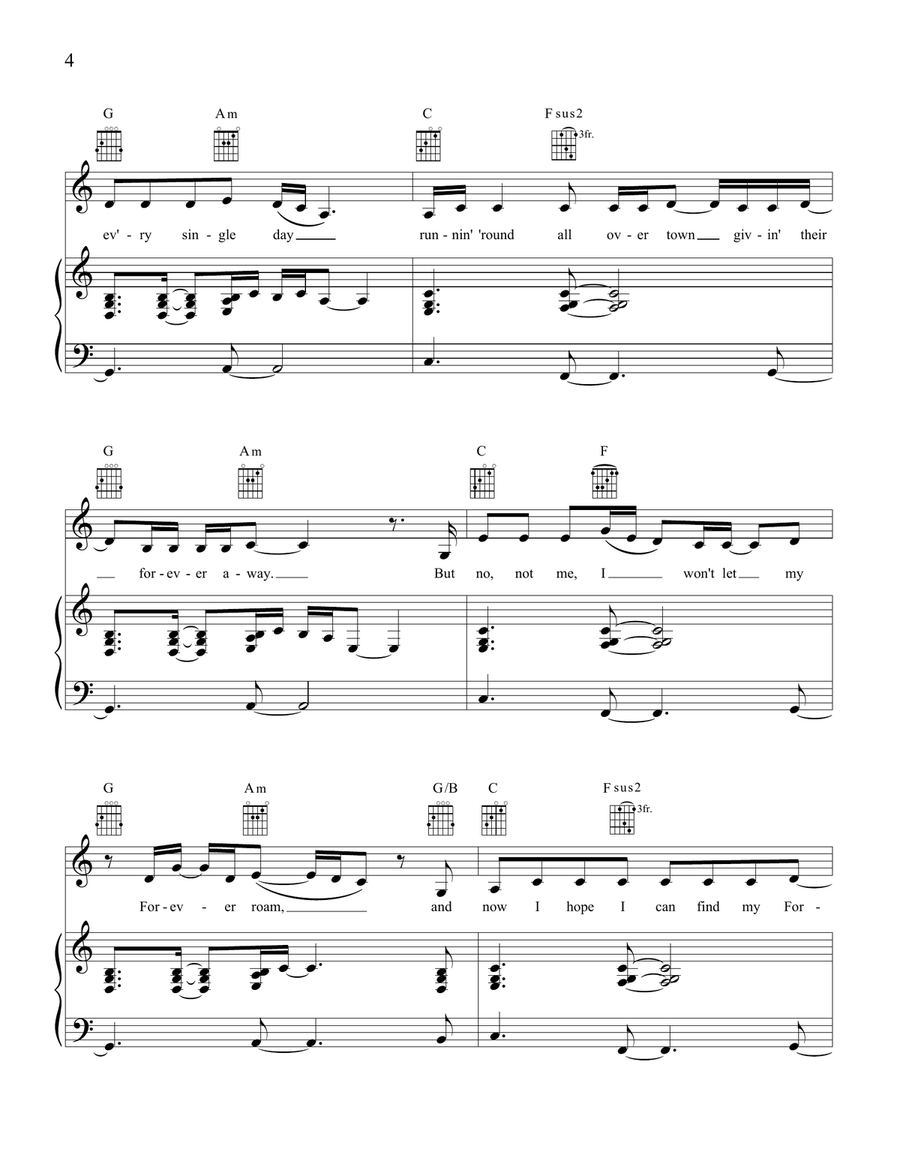 Forever Voice scores gallery preview page 4