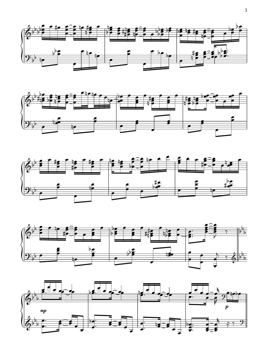 Contentment - A Rag Contentment - A Rag Piano Solo scores gallery preview page 3