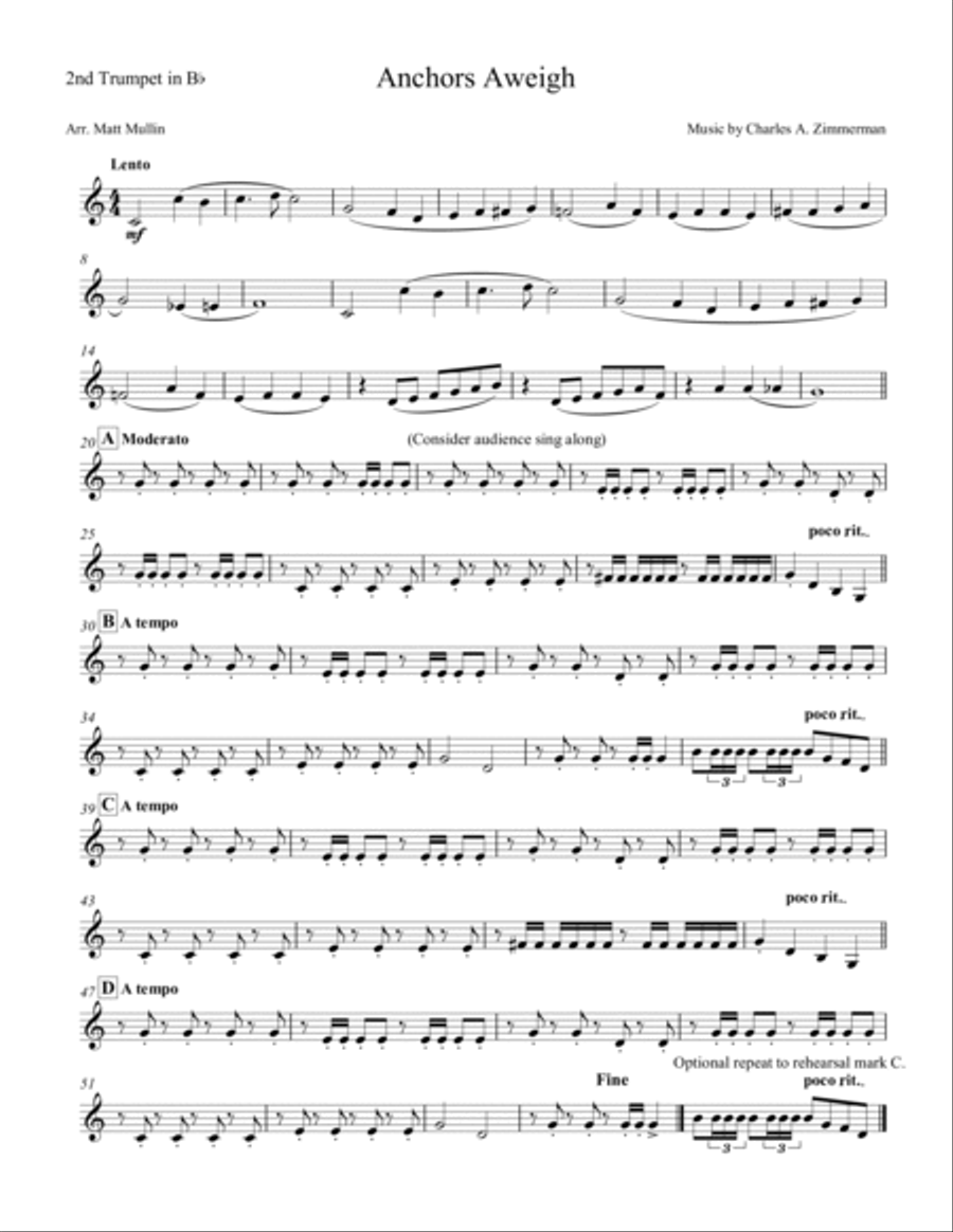 Anchors Aweigh Brass Ensemble scores gallery preview page 4