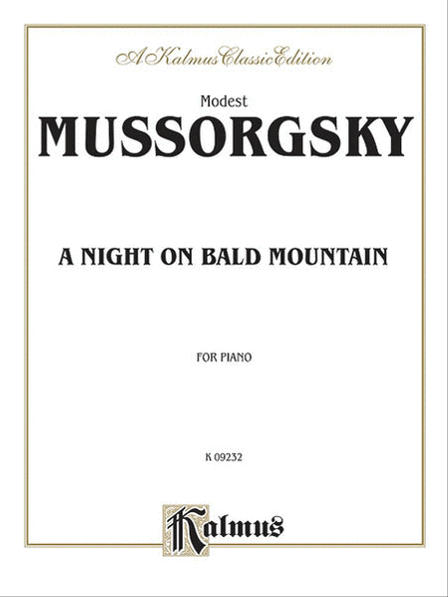 A Night on Bald Mountain Small Ensemble scores gallery preview page 1