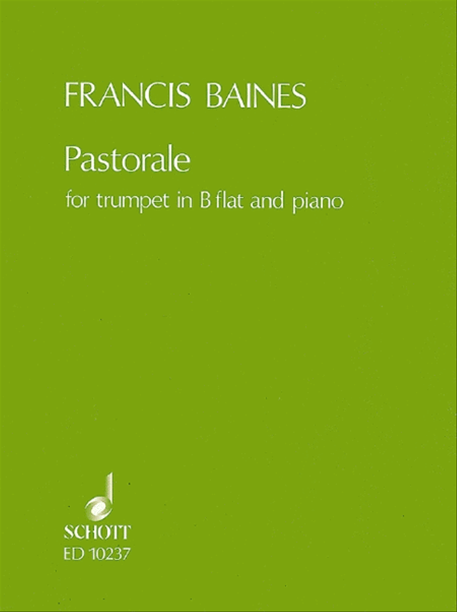 Pastorale Trumpet/piano Pastorale Trumpet/piano Trumpet Solo scores gallery preview page 1