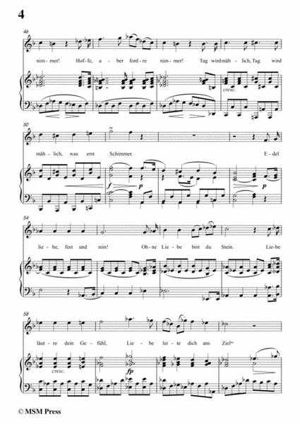 Schubert-Glaube,Hoffnung und Liebe,Op.97,in F Major,for Voice&Piano image number null