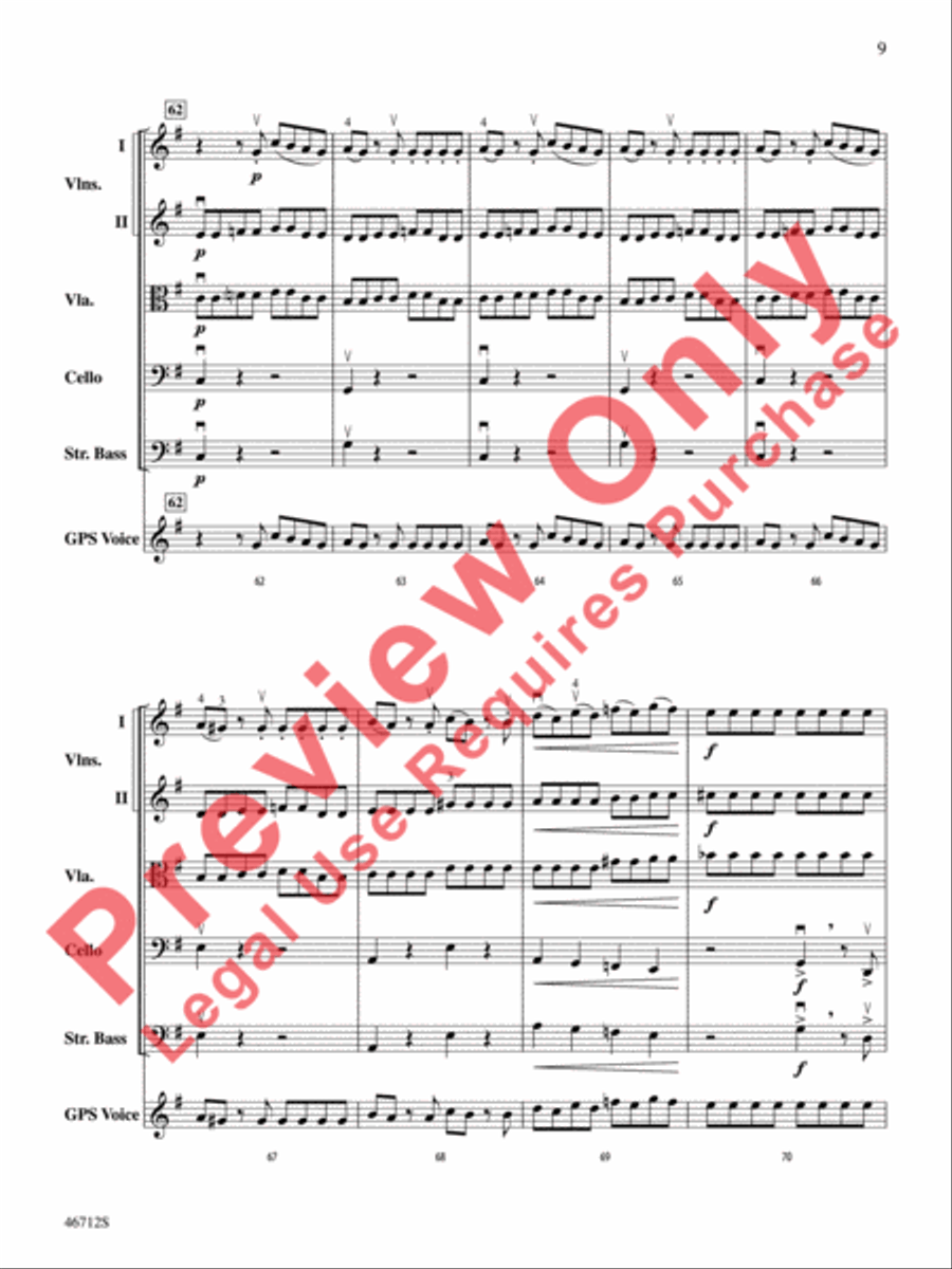 GPS String Orchestra scores gallery preview page 10