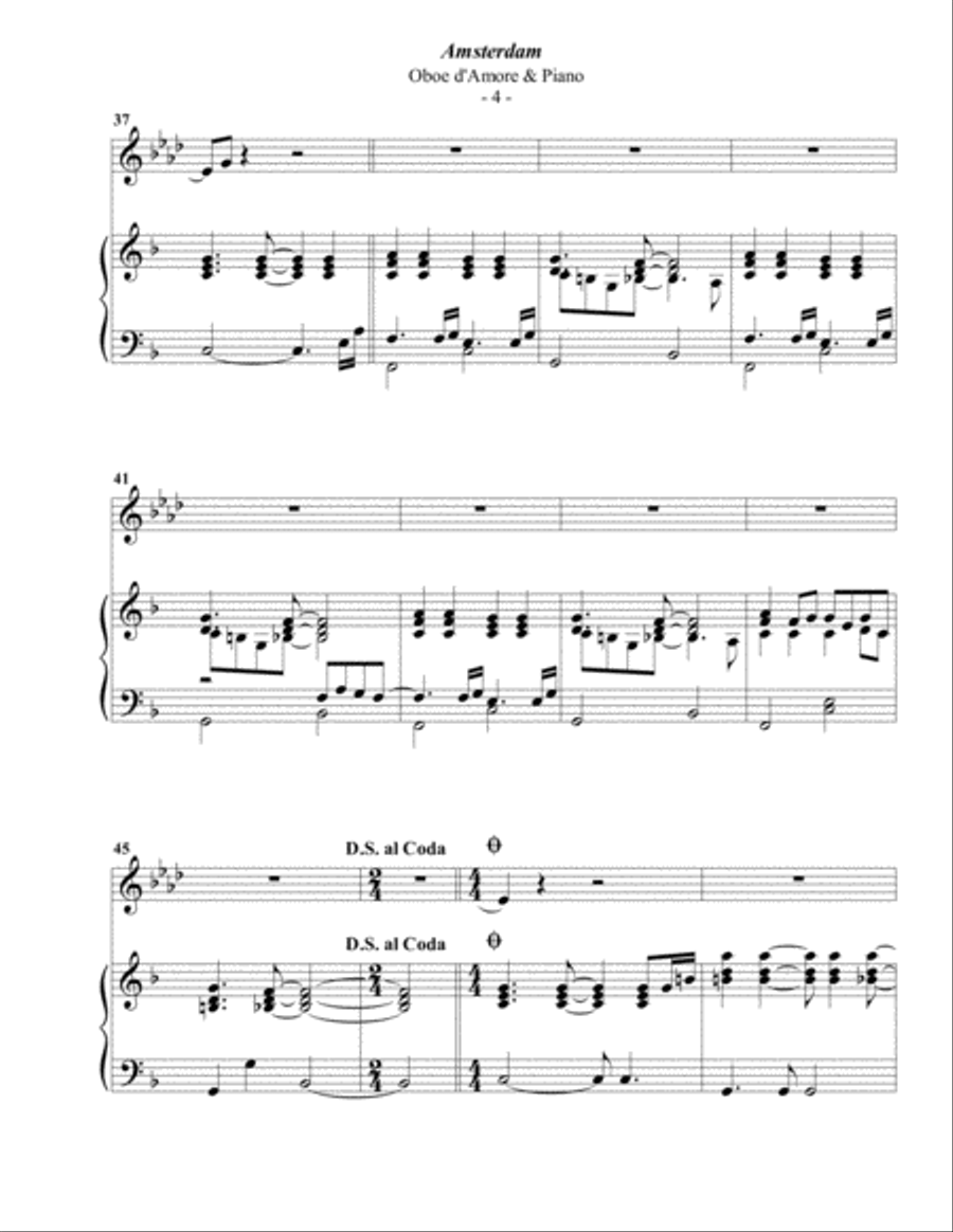 Amsterdam Oboe scores gallery preview page 4