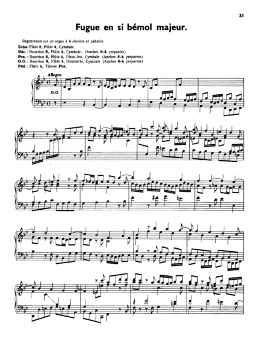 Bach: Organ Works Organ scores gallery preview page 1