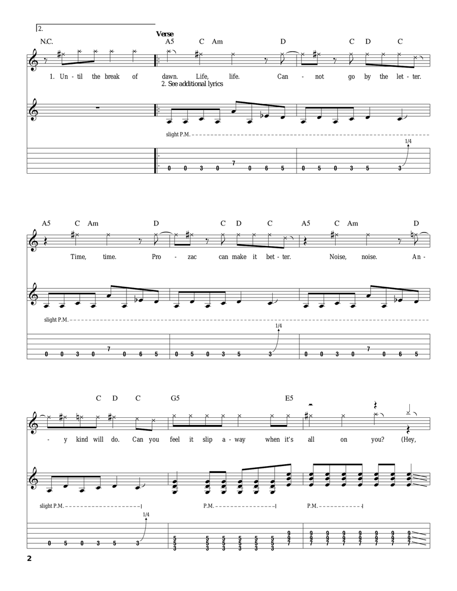 Original Prankster Acoustic Guitar scores gallery preview page 2