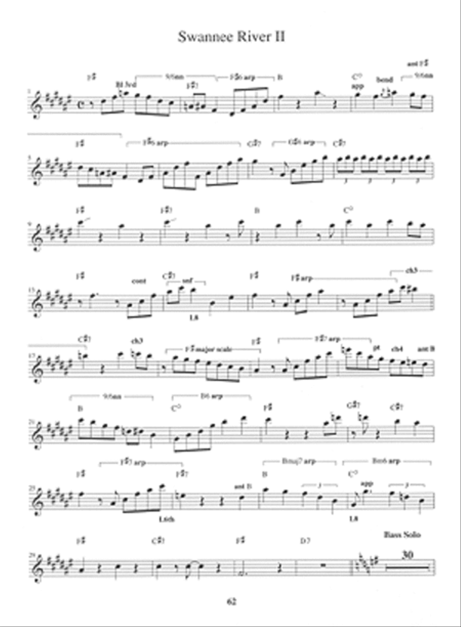 Music of Django Reinhardt Electric Guitar scores gallery preview page 5