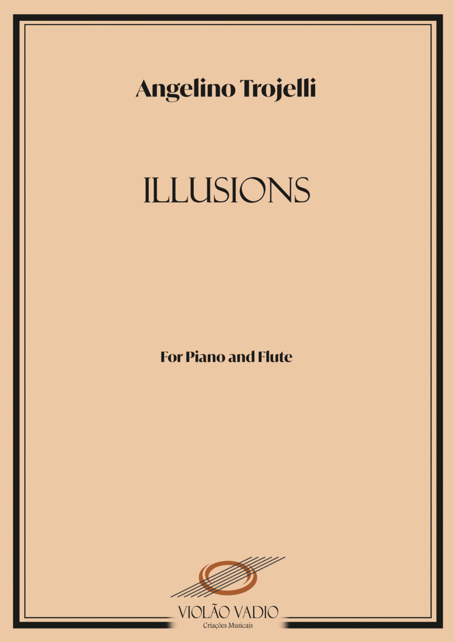Illusions (Barcarole) For Piano and Flute Flute scores gallery preview page 1